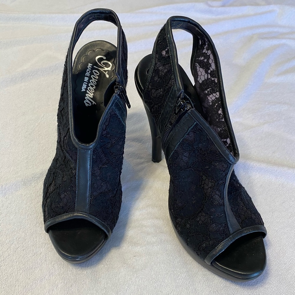Sexy lace high heels